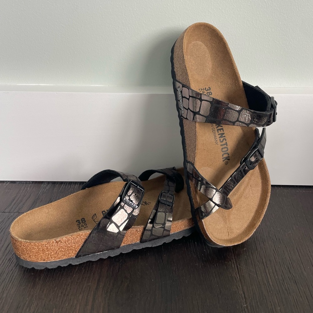 Birkenstock Mayari Sandal Gator Gleam